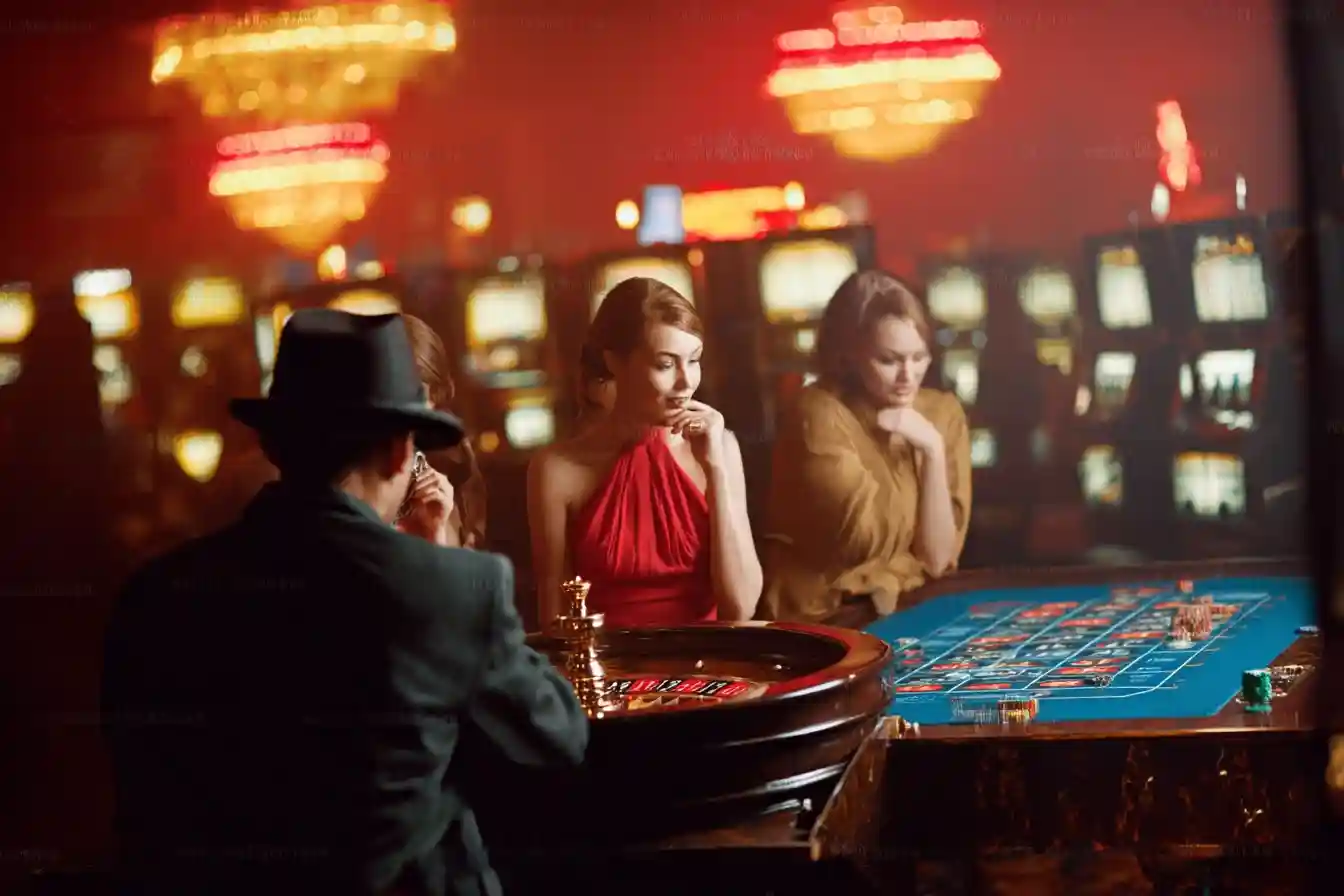 Slot machine reels and themes displayed in an online game interface